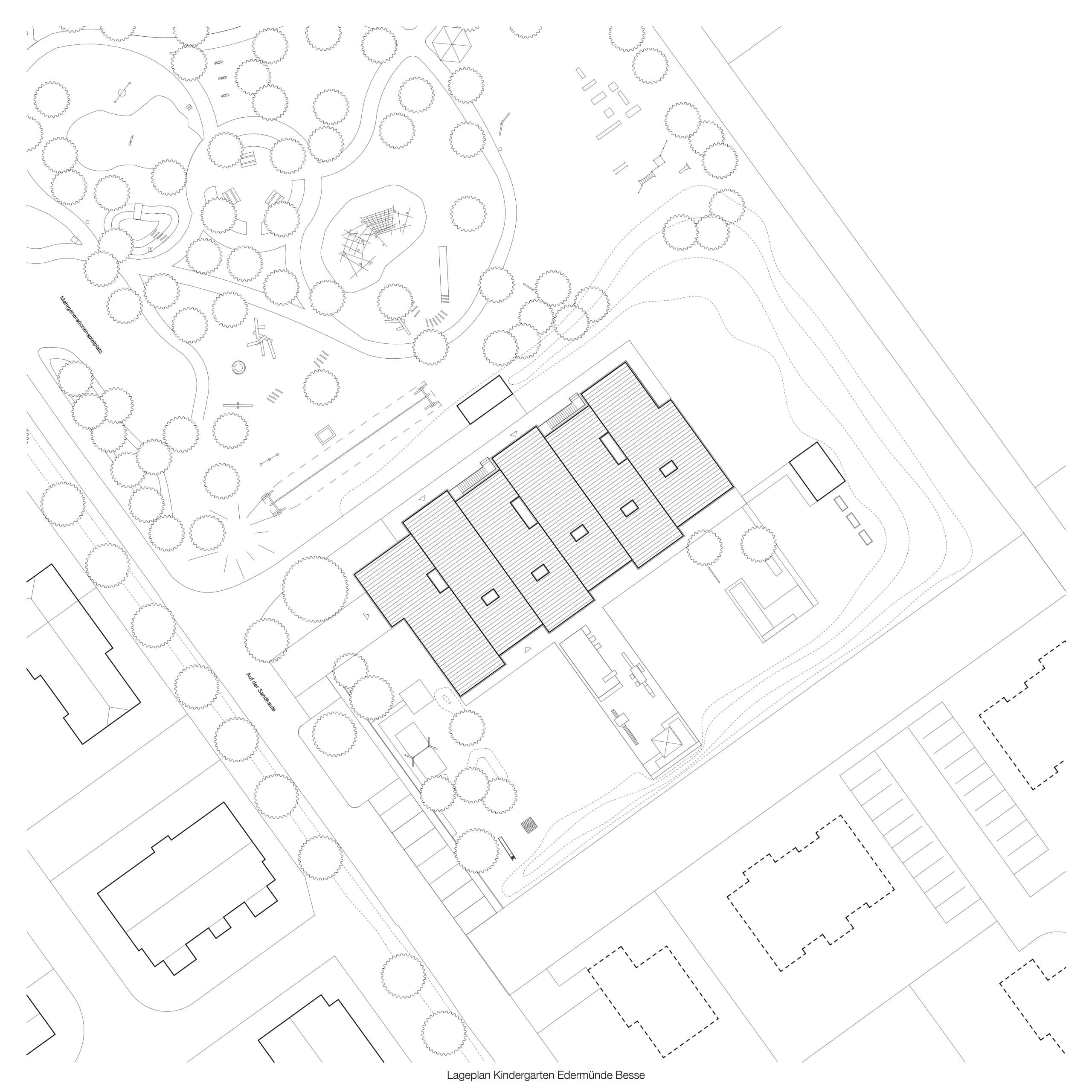 Lageplan der Kita Besse